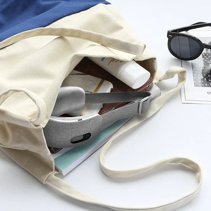 Graphene Heating Eye Massager From Relaxation Series With Three Layer Airbags For Fatigue Relief