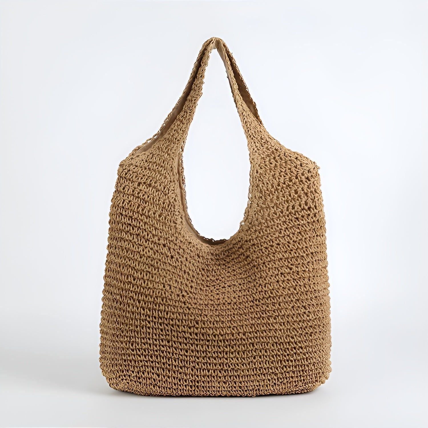 Lisele Women's Straw Tote Handbag With Generous Space For Summer Style