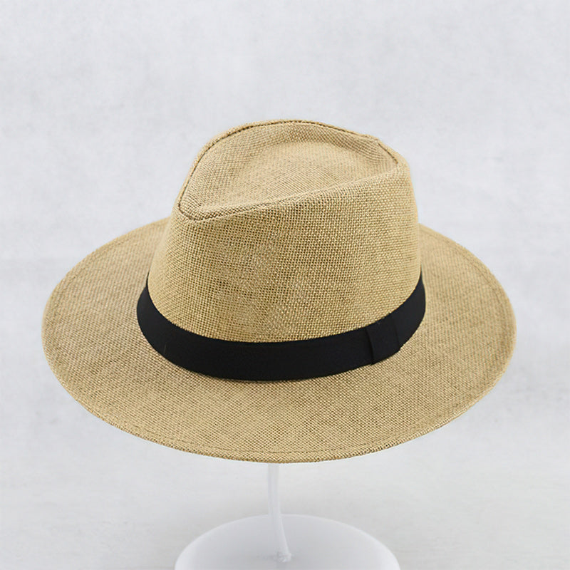 Handcrafted Panama Straw Hat With UPF Fifty Sun Shield, Lightweight Summer Style