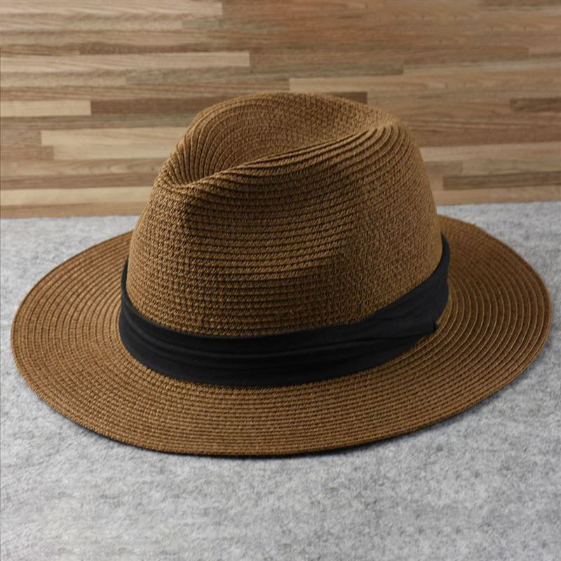 Handcrafted Panama Straw Hat With UPF Fifty Sun Shield, Lightweight Summer Style