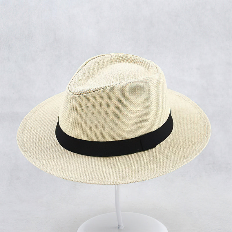 Handcrafted Panama Straw Hat With UPF Fifty Sun Shield, Lightweight Summer Style