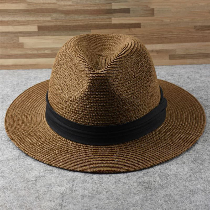 Handcrafted Panama Straw Hat With UPF Fifty Sun Shield, Lightweight Summer Style