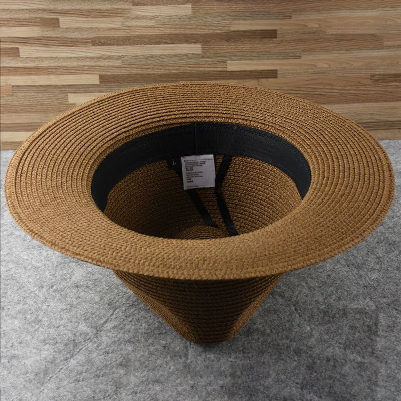 Handcrafted Panama Straw Hat With UPF Fifty Sun Shield, Lightweight Summer Style