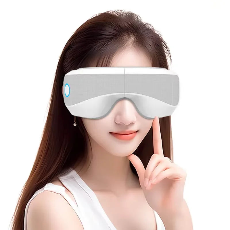 Relax And Revive USB Rechargeable Eye Massager With Wireless Heating And Vibration