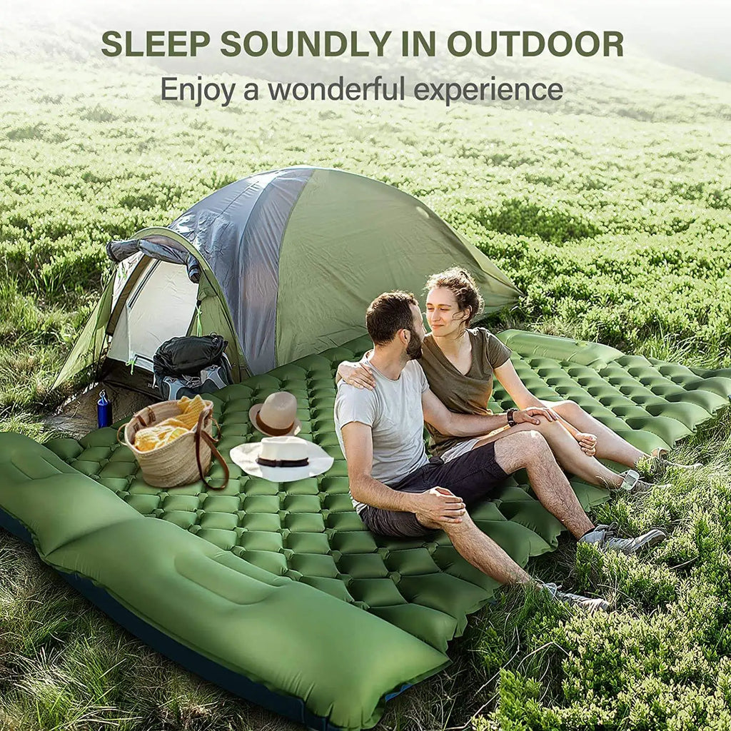 Outdoor Essentials Ultra Lightweight Sleeping Pad With TPU Coating For Camping
