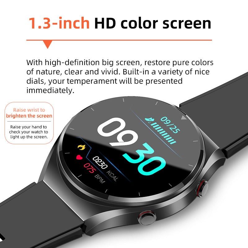 Fitness Smartwatch With Heart Rate Tracking, Sleep Tracking, Activity Tracking, Bluetooth