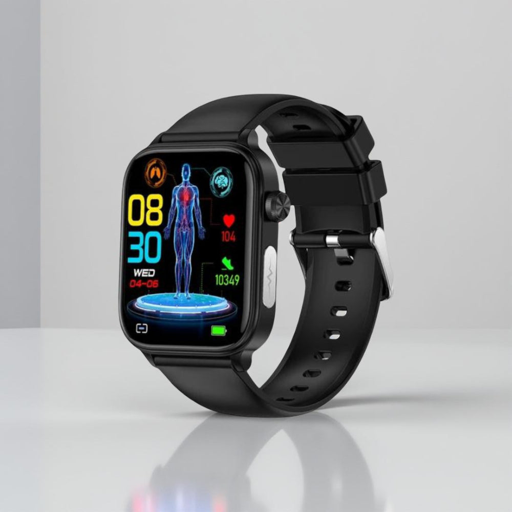 Health Guard Smartwatch With GPS Tracking And SOS Alert For Real-Time Health Monitoring