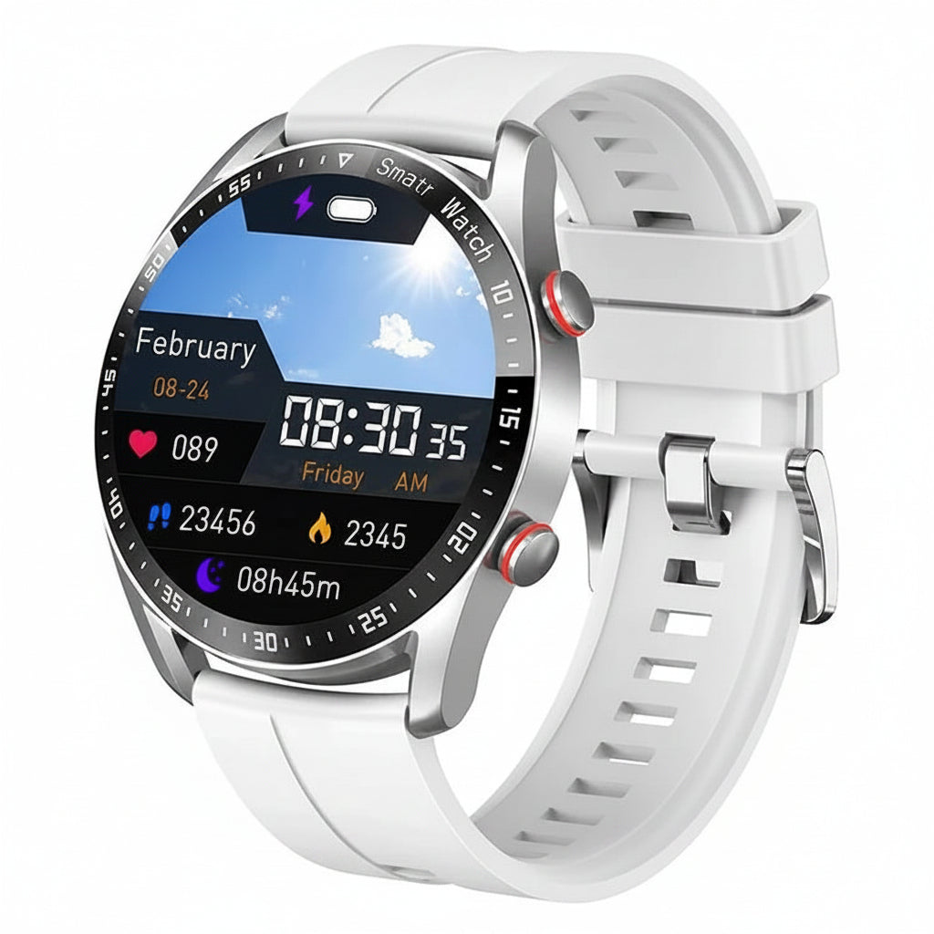 Health Guardian Smartwatch With Health Metrics And All Day Fitness Tracking