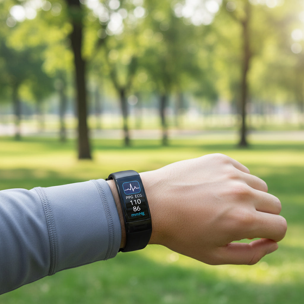 Health Tracker Series Daily Wellness Smart Bracelet With Heart Rate Monitoring