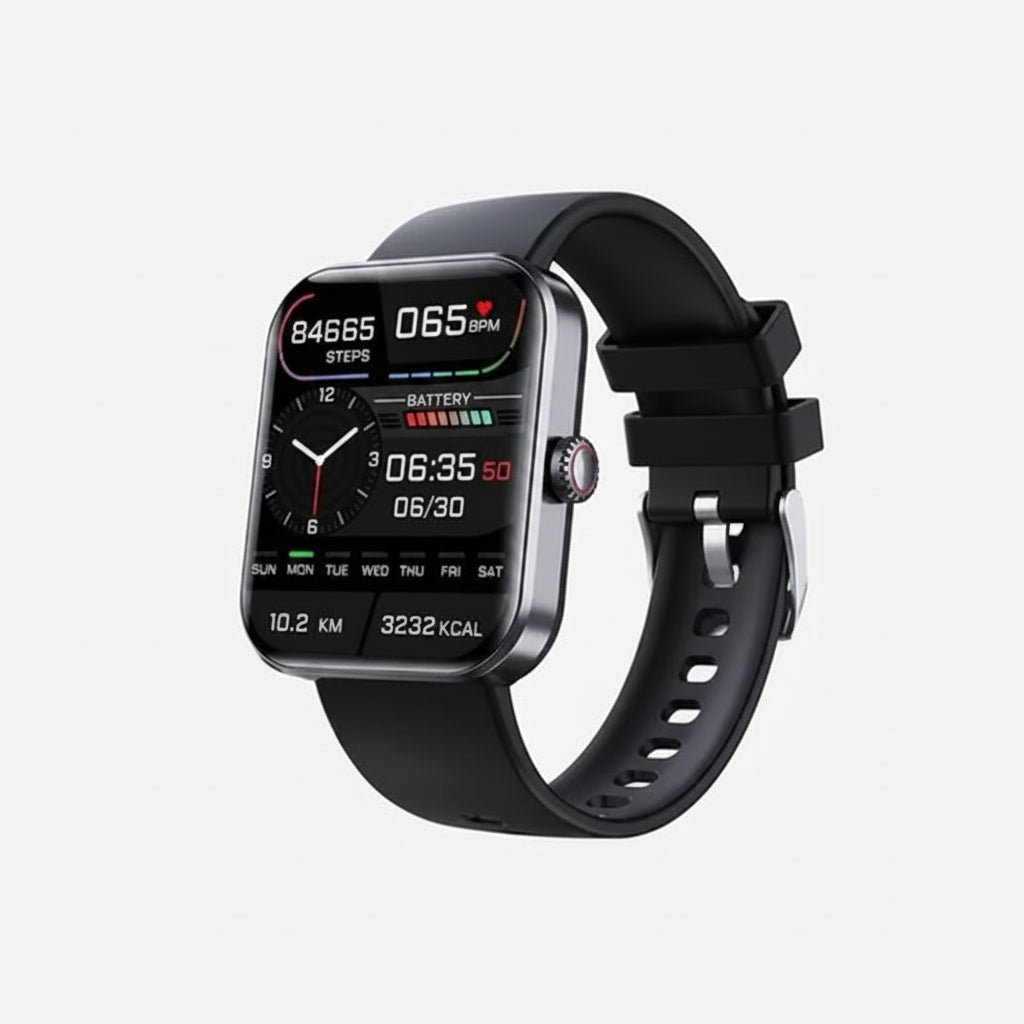 Health Tracker Smartwatch With Blood Pressure And Blood Sugar Monitoring Bluetooth Calling