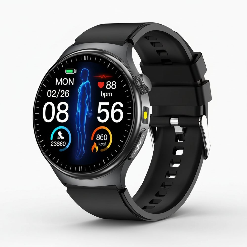 Smart Fitness Watch With Activity Tracking And Sleep Tracking Alerts