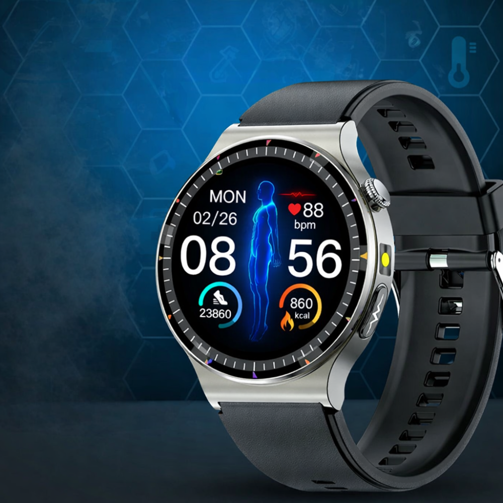 Smart Fitness Watch With Activity Tracking And Sleep Tracking Alerts