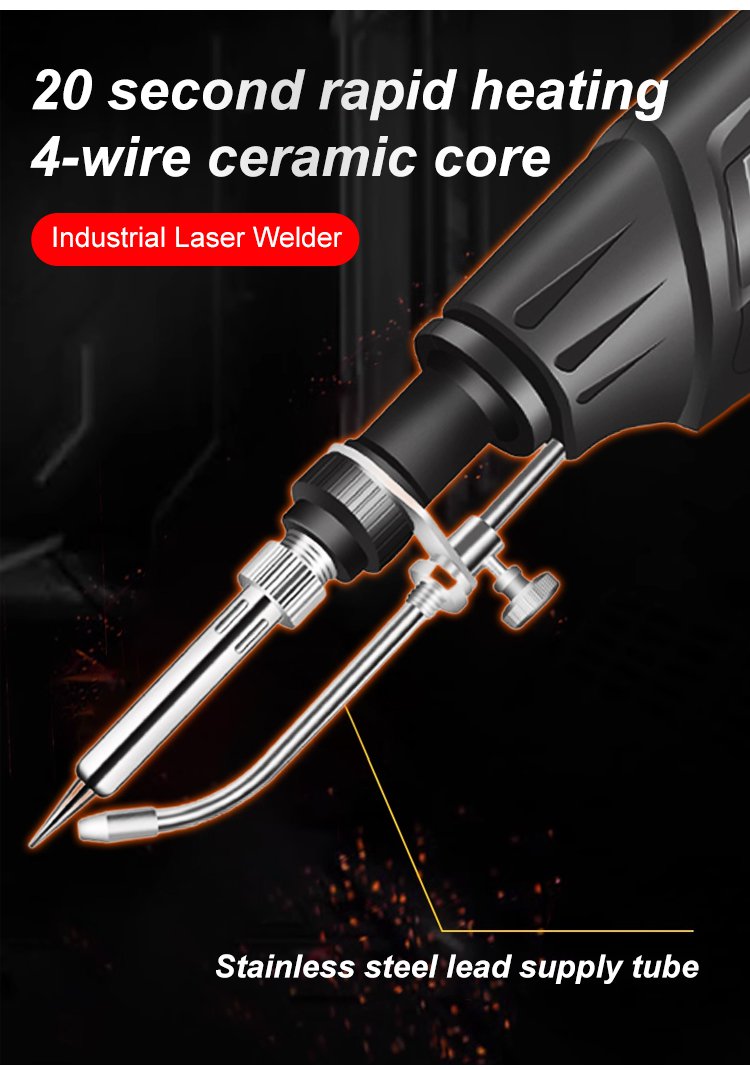 HeatFusion Laser Welder With Quick 20 Second Heating For Precise Results
