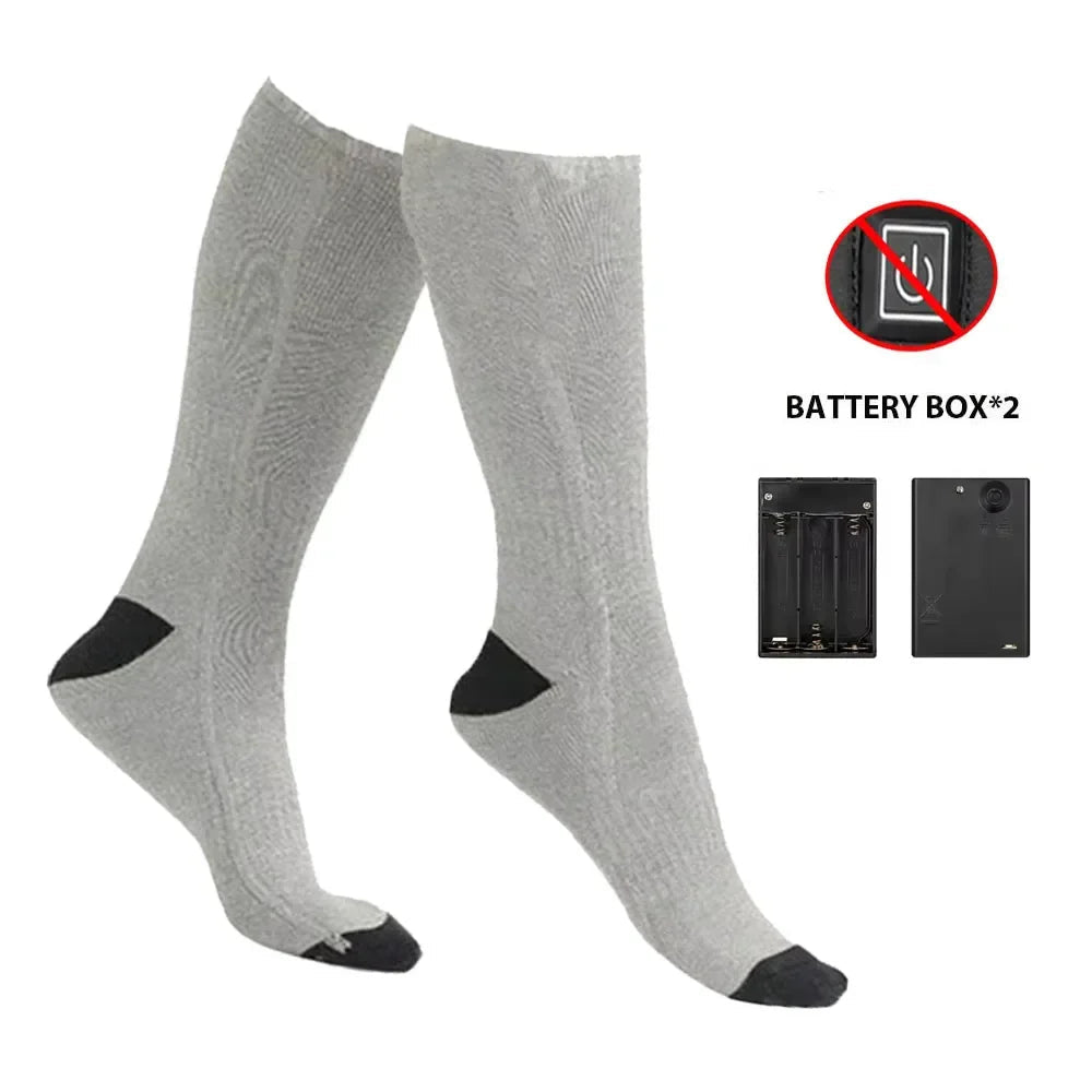 HeatWear Heated Socks Featuring Rechargeable Battery For Outdoor Comfort