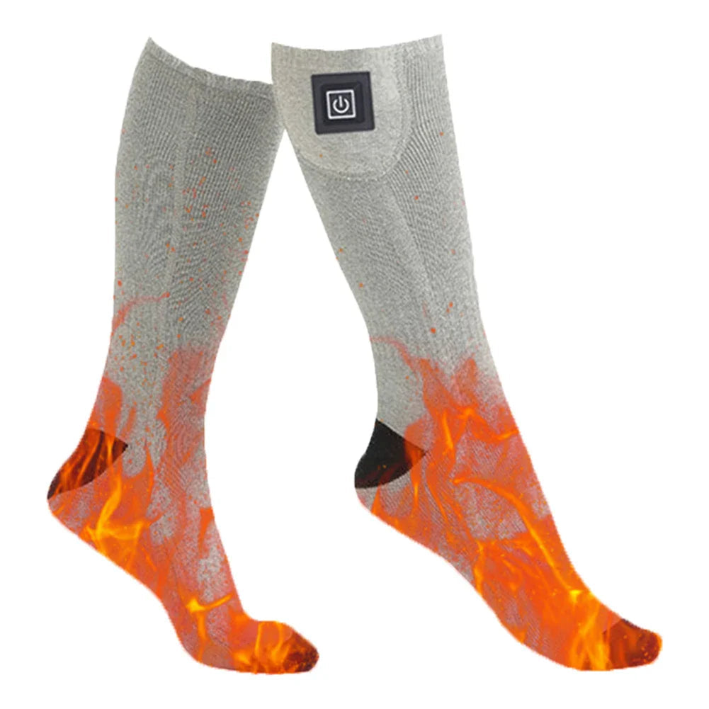 HeatWear Heated Socks Featuring Rechargeable Battery For Outdoor Comfort