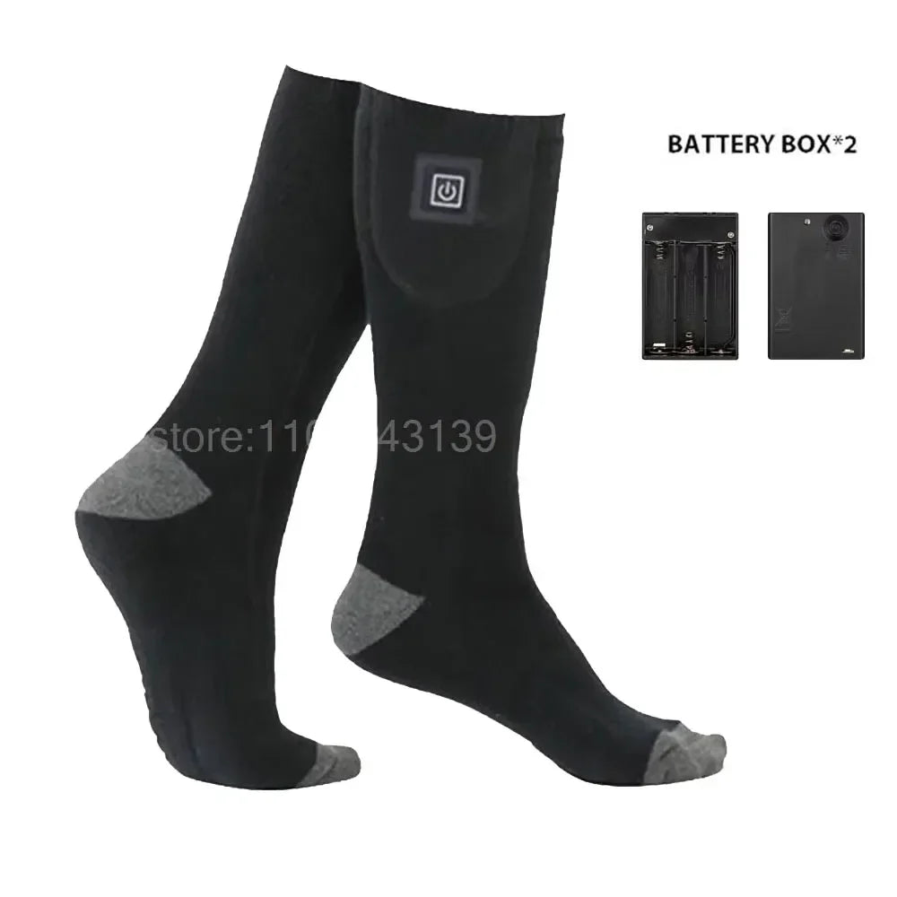 HeatWear Heated Socks Featuring Rechargeable Battery For Outdoor Comfort