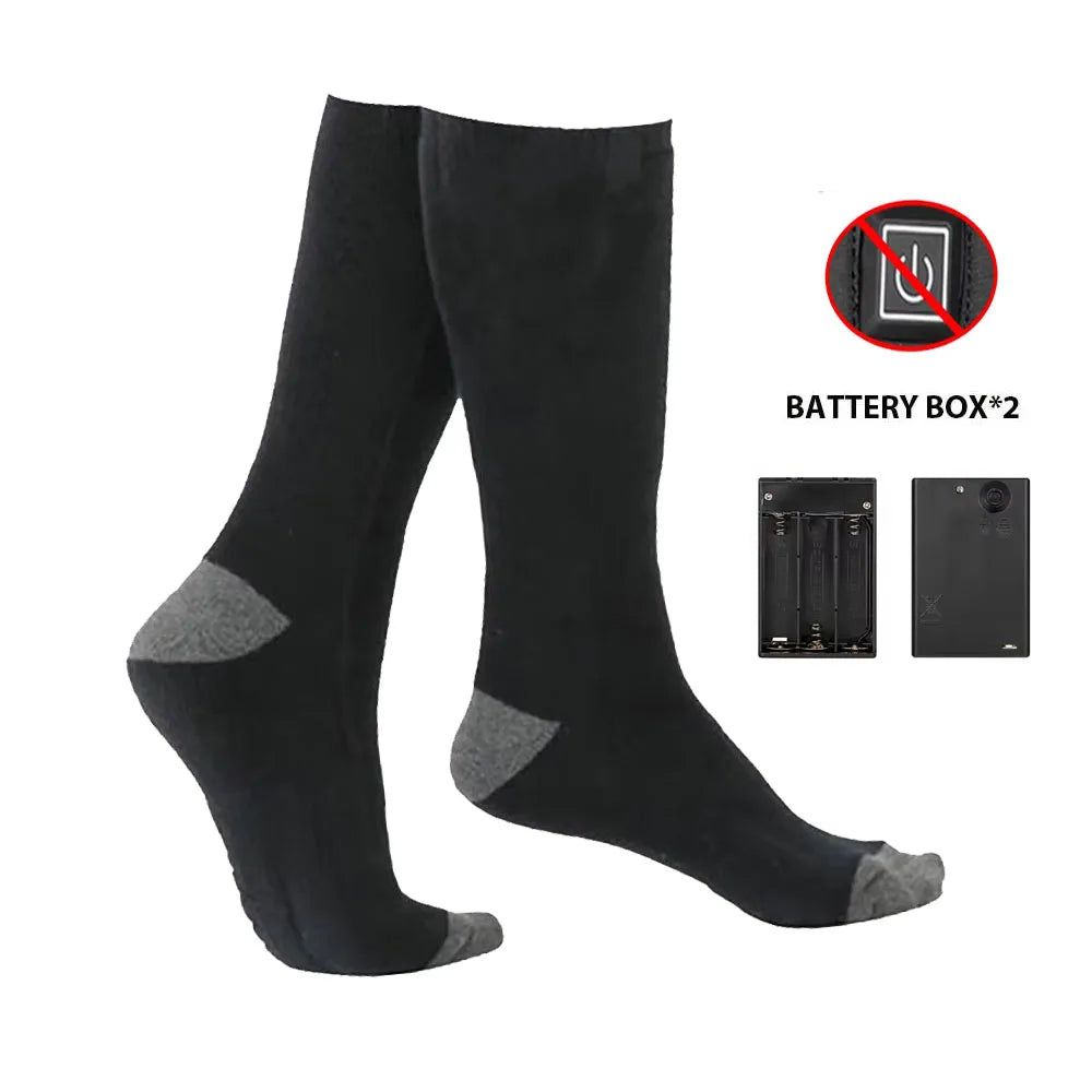 HeatWear Heated Socks Featuring Rechargeable Battery For Outdoor Comfort