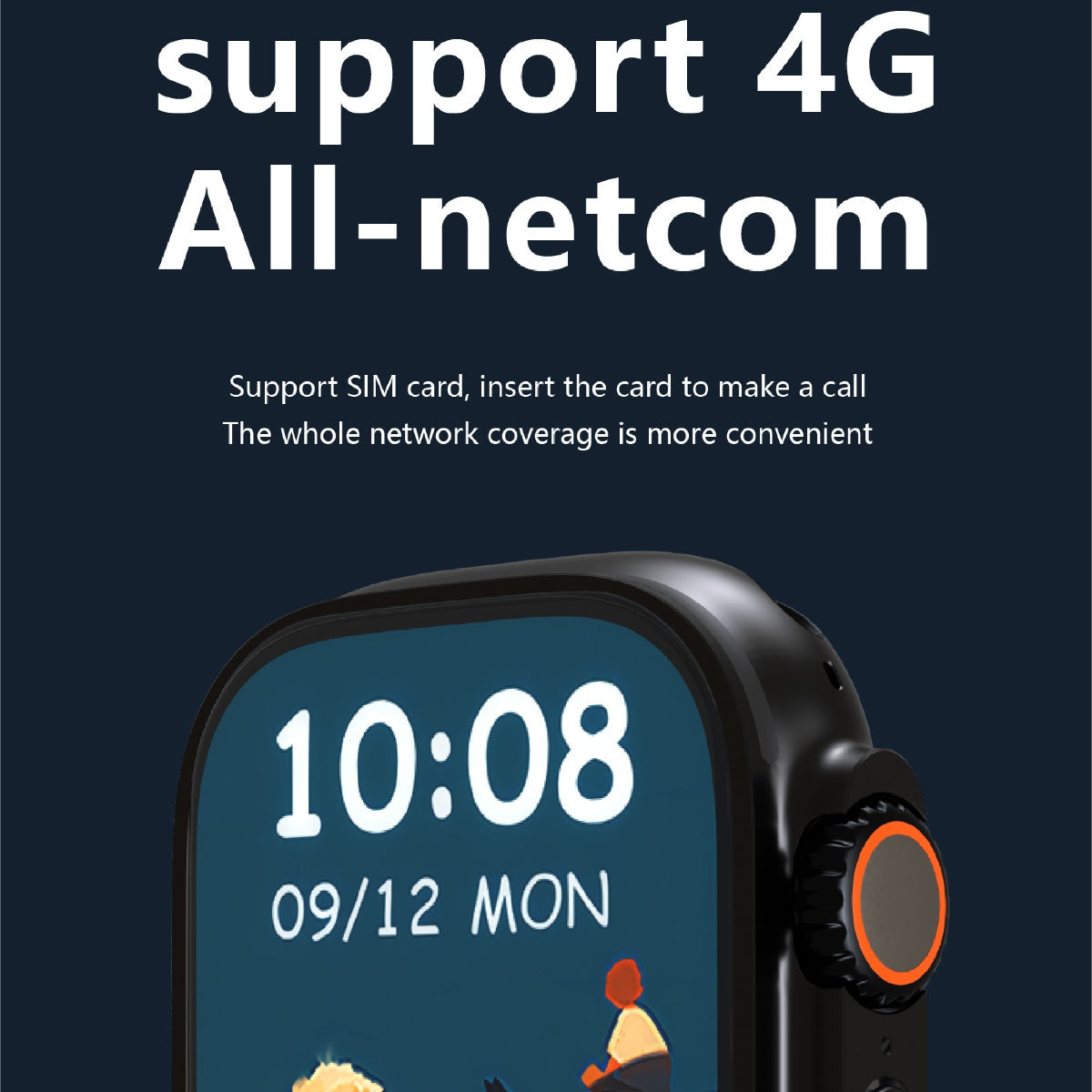 Hello Watch Series Smartwatch With 4G Connectivity And AMOLED Display