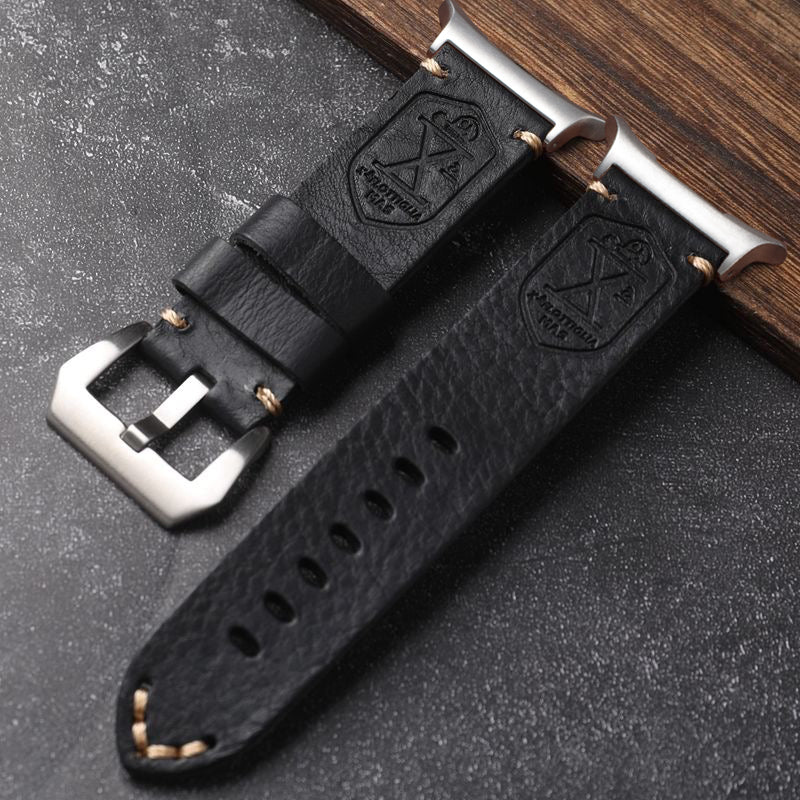Samsung Watch Ultra Vintage Leather Strap For Everyday Elegance