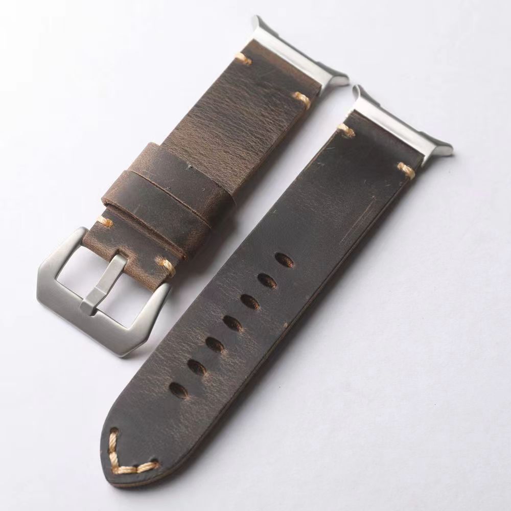 Samsung Watch Ultra Vintage Leather Strap For Everyday Elegance
