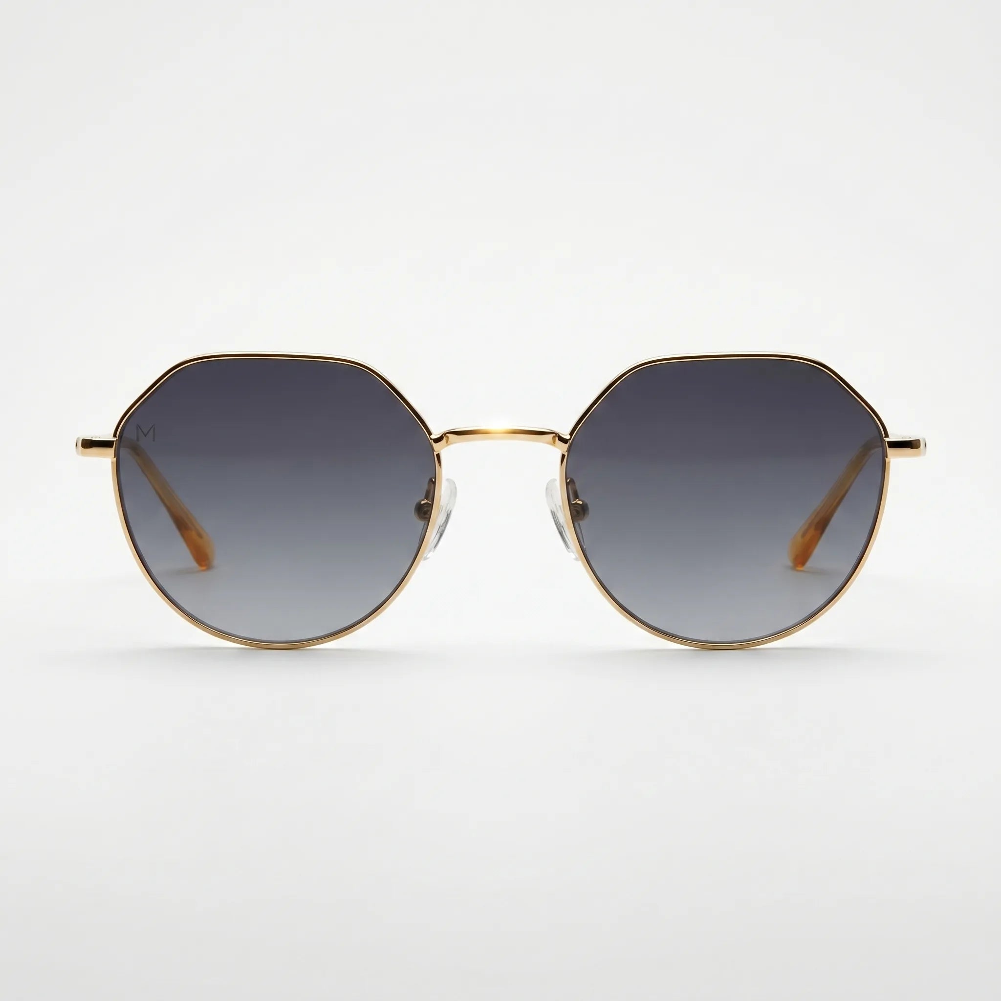Thin Metal Geometric Sunglasses -  Reducing Sun Glare - Ormexis