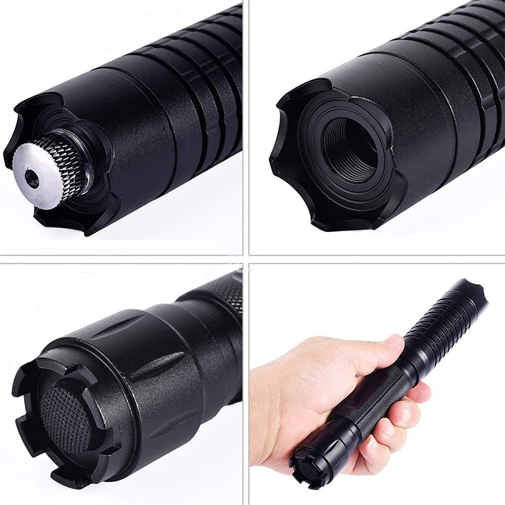 Rechargeable Laser Torch With 5000m Range Durable Aluminum Body