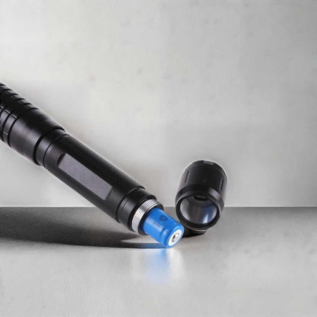Rechargeable Laser Torch With 5000m Range Durable Aluminum Body