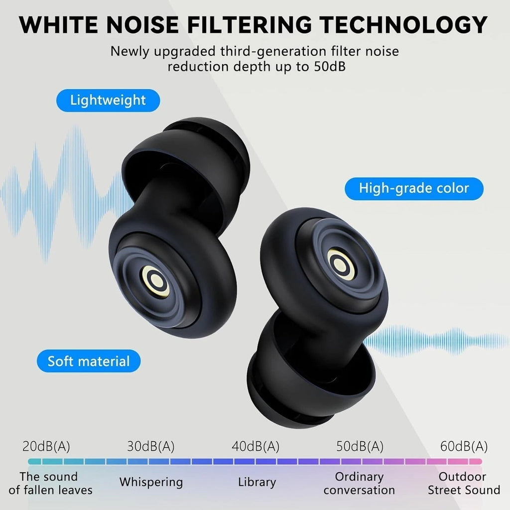 Loop High Fidelity Earplugs With 50dB Noise Reduction For Music And Sleep