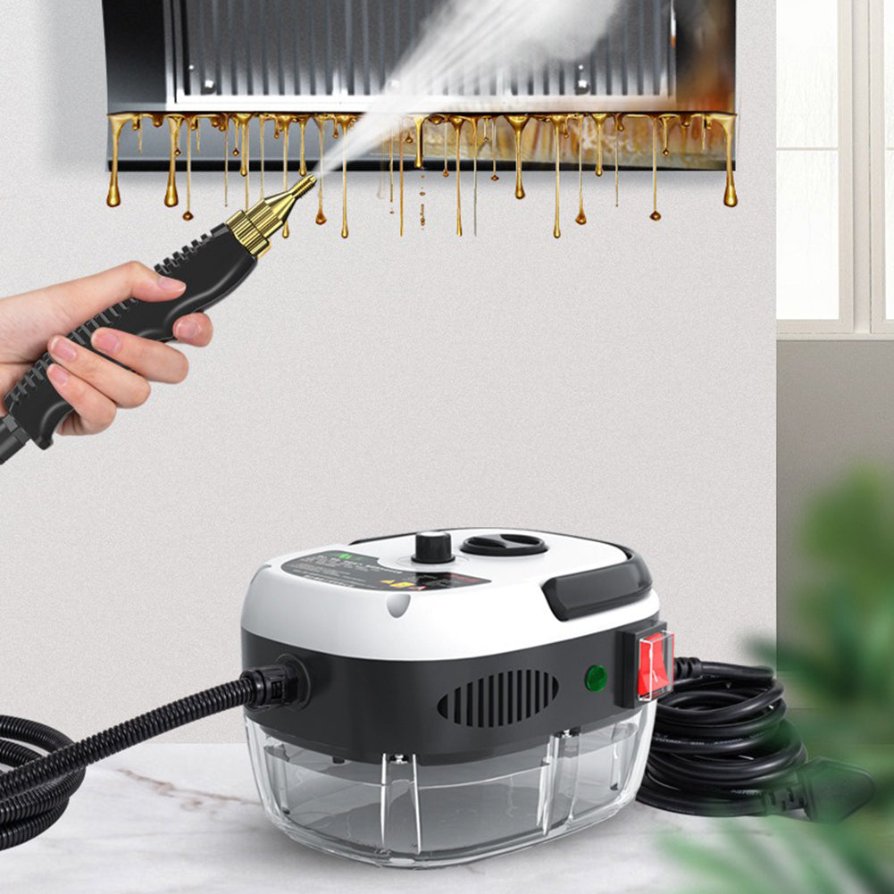 Eco Friendly 2500W Steam Cleaner With Six Adjustable Settings For Home And Kitchen
