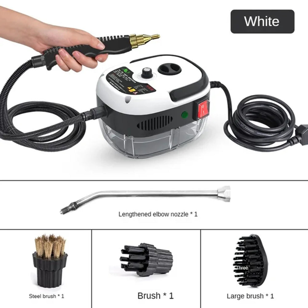 Eco Friendly 2500W Steam Cleaner With Six Adjustable Settings For Home And Kitchen