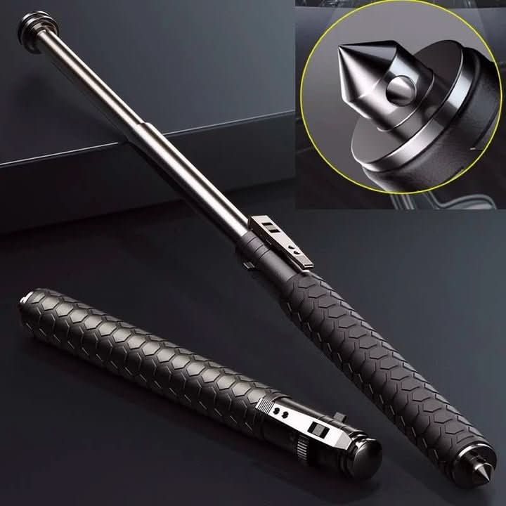 HikeShield Adjustable Trekking Pole With Anti Slip Grip