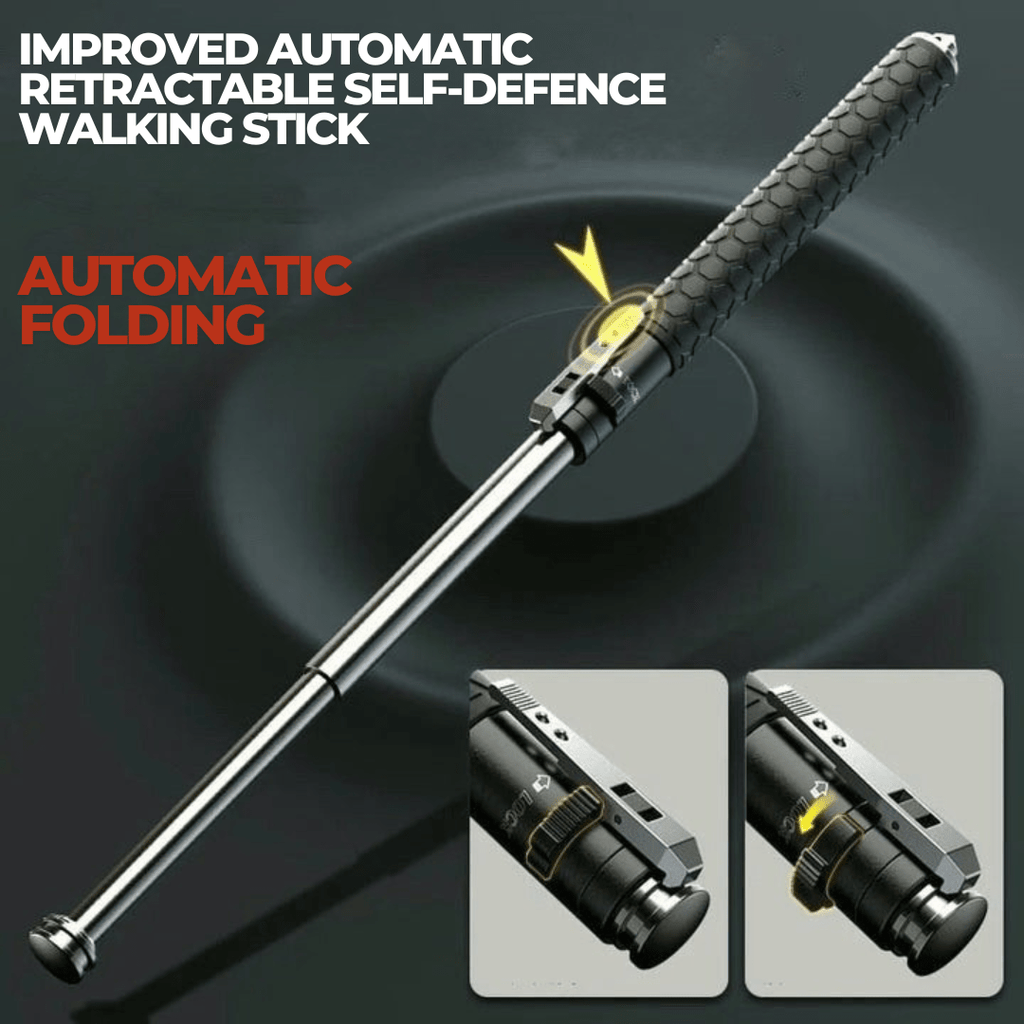 HikeShield Adjustable Trekking Pole With Anti Slip Grip