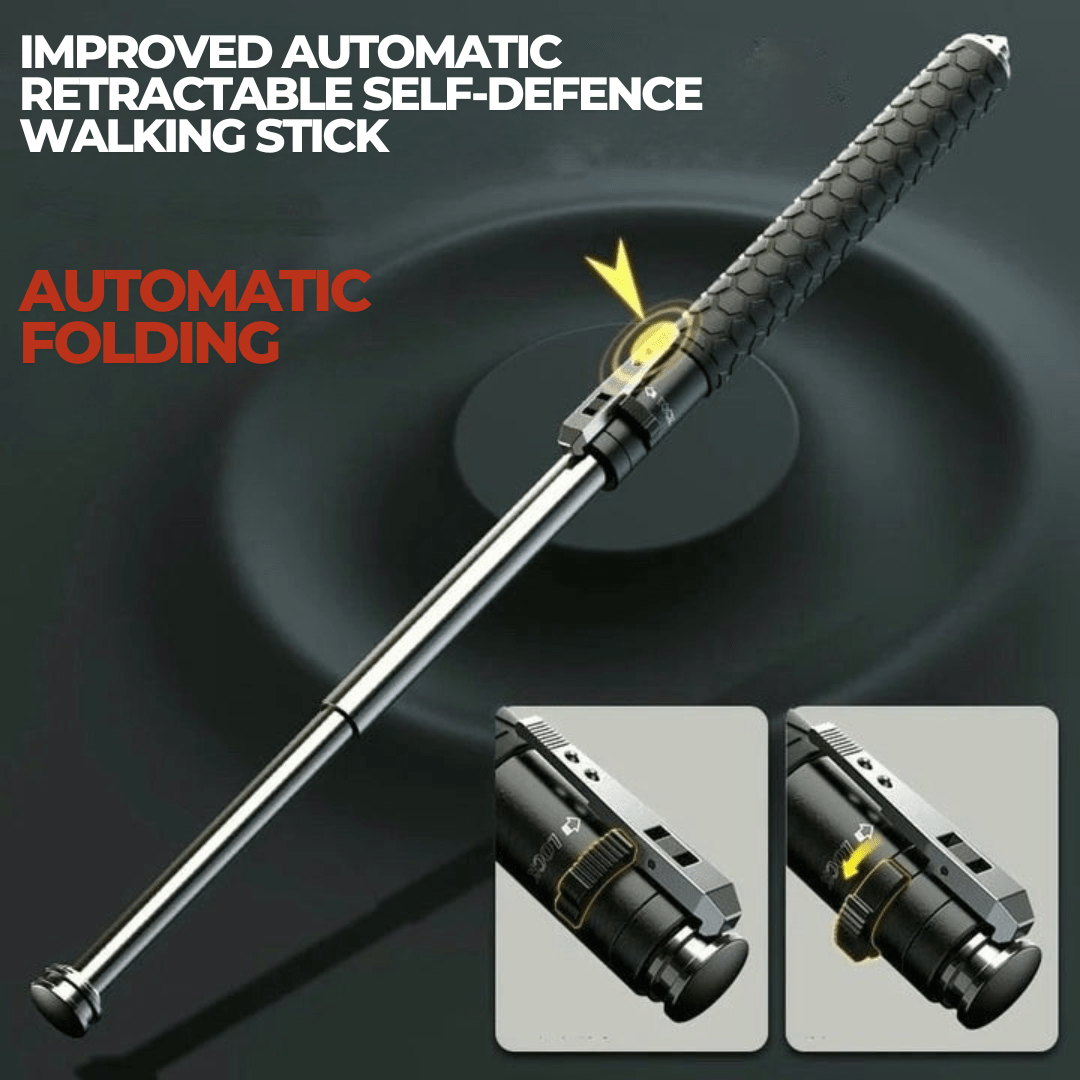 HikeShield Adjustable Trekking Pole With Anti Slip Grip