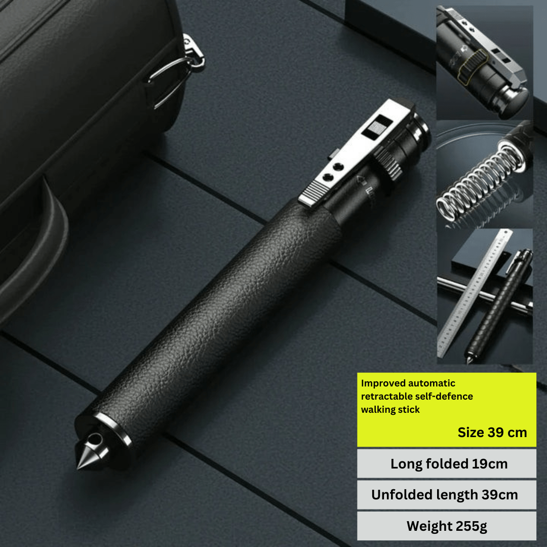 HikeShield Adjustable Trekking Pole With Anti Slip Grip