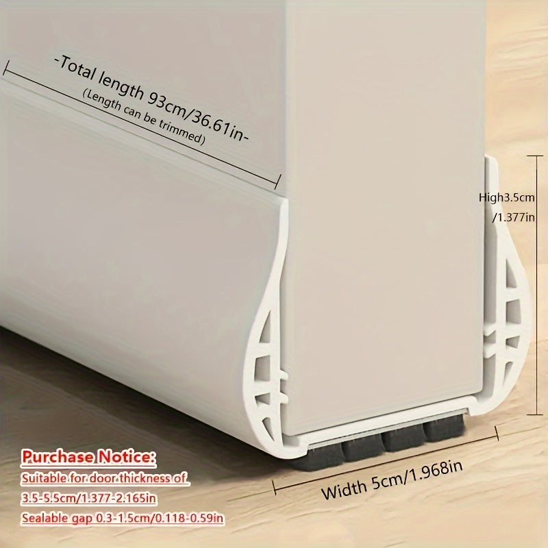 Home Comfort Energy Saving Door Gap Blocker With Flexible Fit For Insulation
