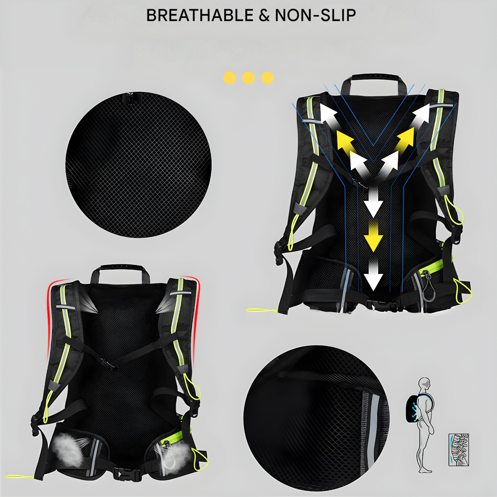 HydroRide Ergonomic Hydration Backpack For Outdoor Adventures