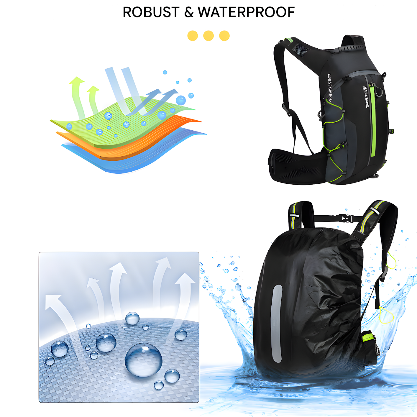 HydroRide Ergonomic Hydration Backpack For Outdoor Adventures
