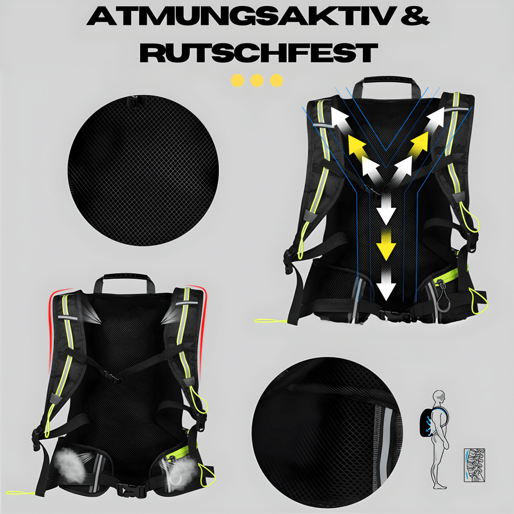 HydroRide 10L Hydration Pack Lightweight For Outdoor Adventures