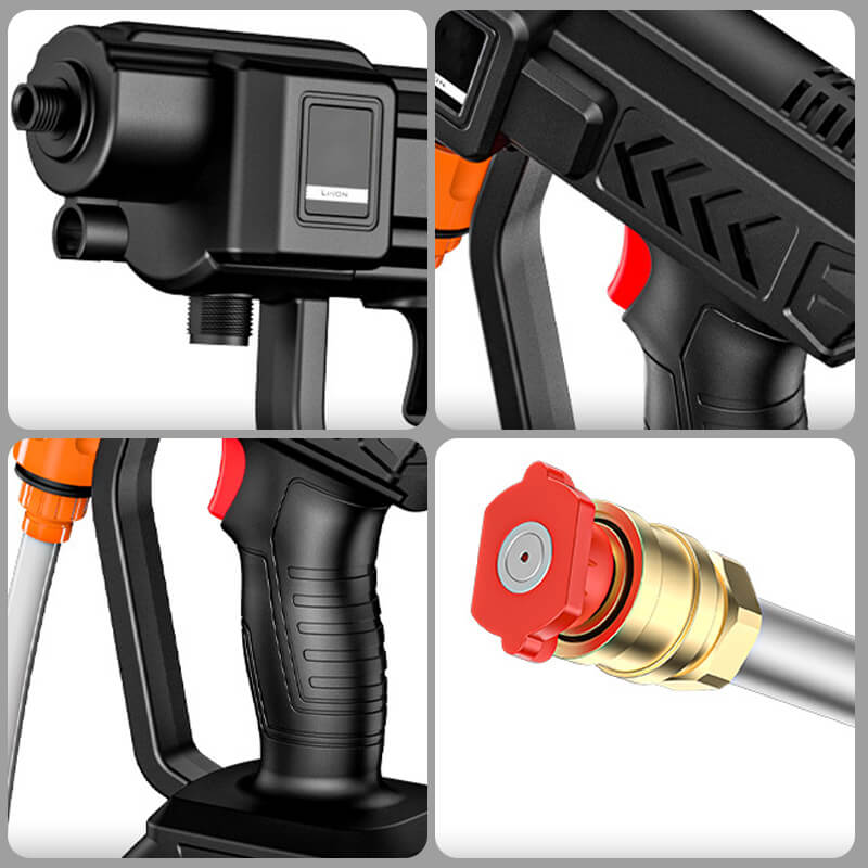 Hydroshot Portable High-Pressure Washer With 3-In-1 Nozzle For Outdoor Cleaning