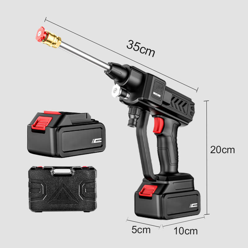 Hydroshot Portable High-Pressure Washer With 3-In-1 Nozzle For Outdoor Cleaning