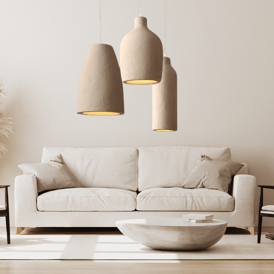 SylvaWabi Resin Pendant Light For Modern Ceiling Fixtures