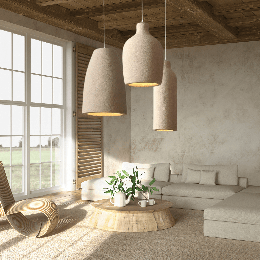 SylvaWabi Resin Pendant Light For Modern Ceiling Fixtures
