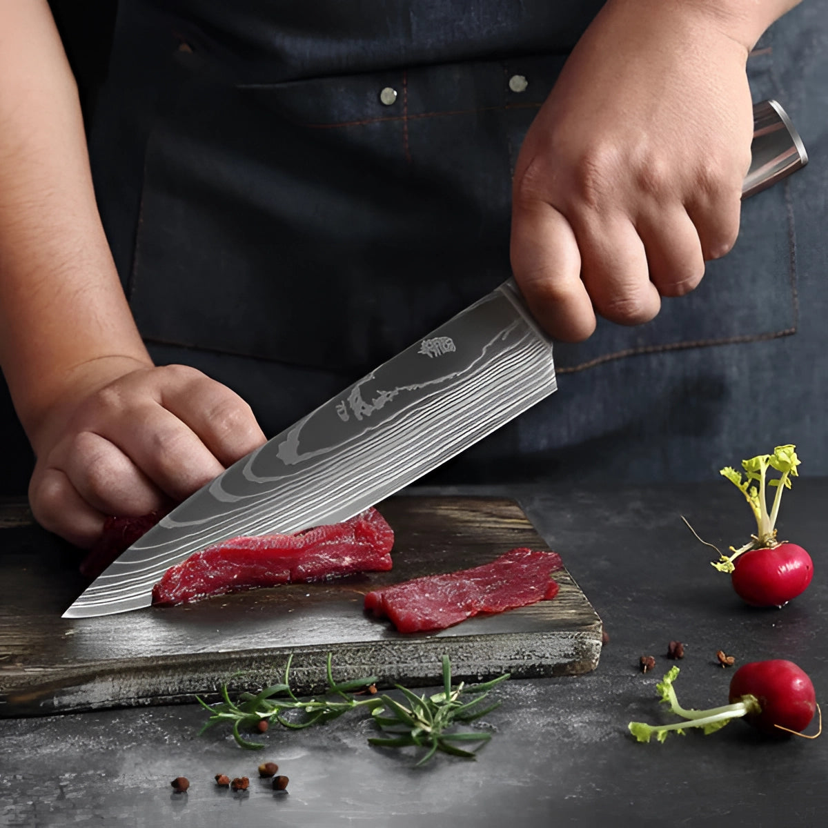 Imperial Collection Knife Set With Durable Steel Blades For Precision Cutting