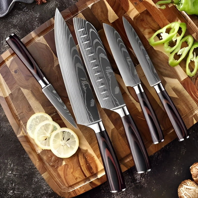 Imperial Collection Knife Set With Durable Steel Blades For Precision Cutting