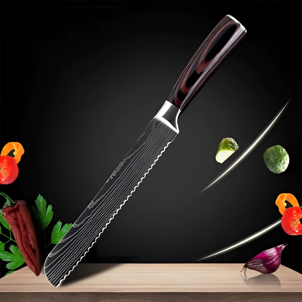 Imperial Collection Knife Set With Durable Steel Blades For Precision Cutting