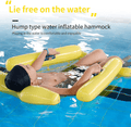 Inflatable Pool Hammock Float With Double-Lock Inflation For Relaxation