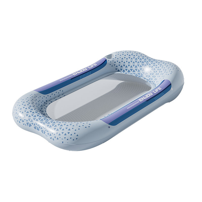 Inflatable Relax Lounger For Outdoor Comfort With Mesh Ventilation