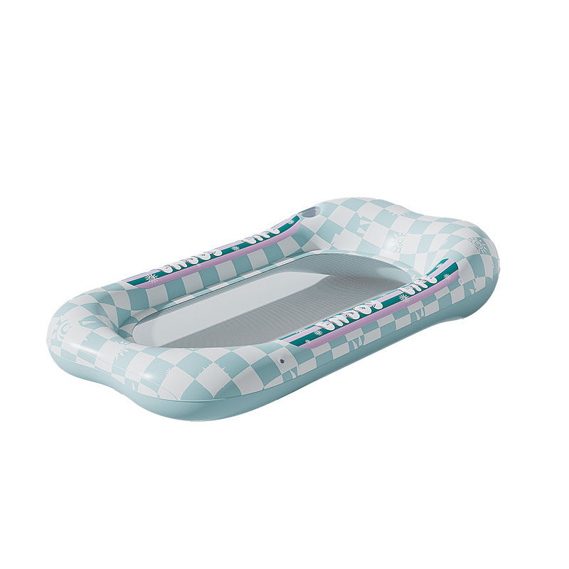 Inflatable Relax Lounger For Outdoor Comfort With Mesh Ventilation