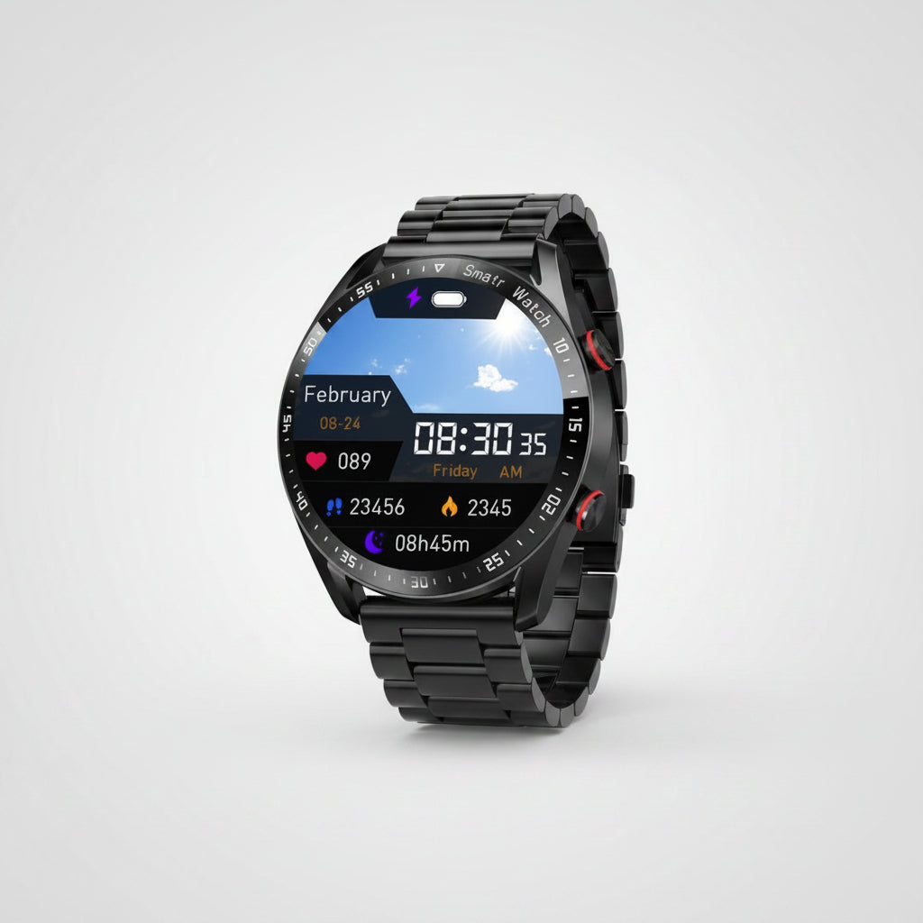 Smartwatch With Heart Rate Tracking For Active Lifestyles