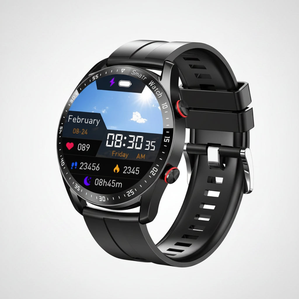 Smartwatch With Heart Rate Tracking For Active Lifestyles